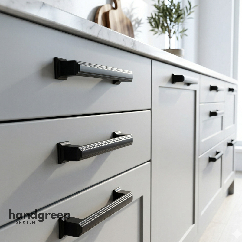 Handgreep Amsterdam Zwart